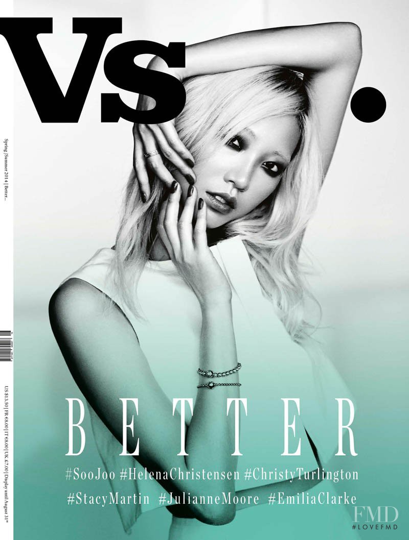 Soo Joo Park featured on the VS. English cover from February 2014