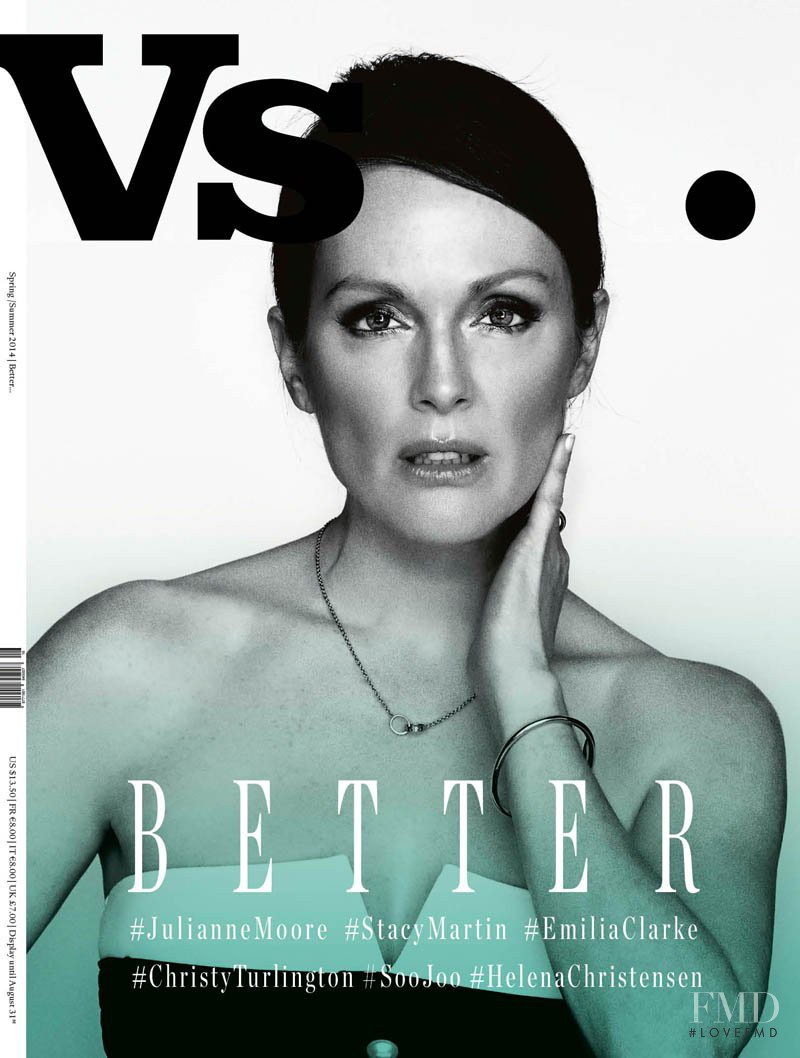 Julianne Moore featured on the VS. English cover from February 2014