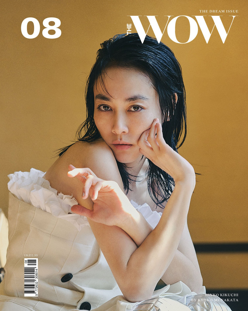 Rinko Kikuchi featured on the The Wow cover from April 2023