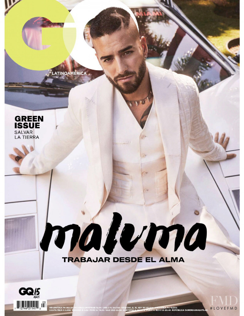  featured on the GQ Latinamerica cover from April 2021