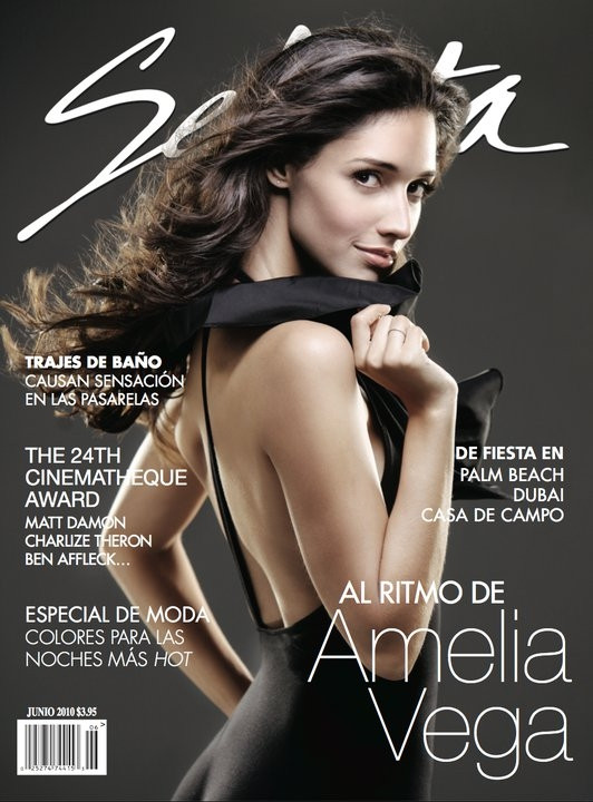 Amelia Vega featured on the Selecta cover from June 2010