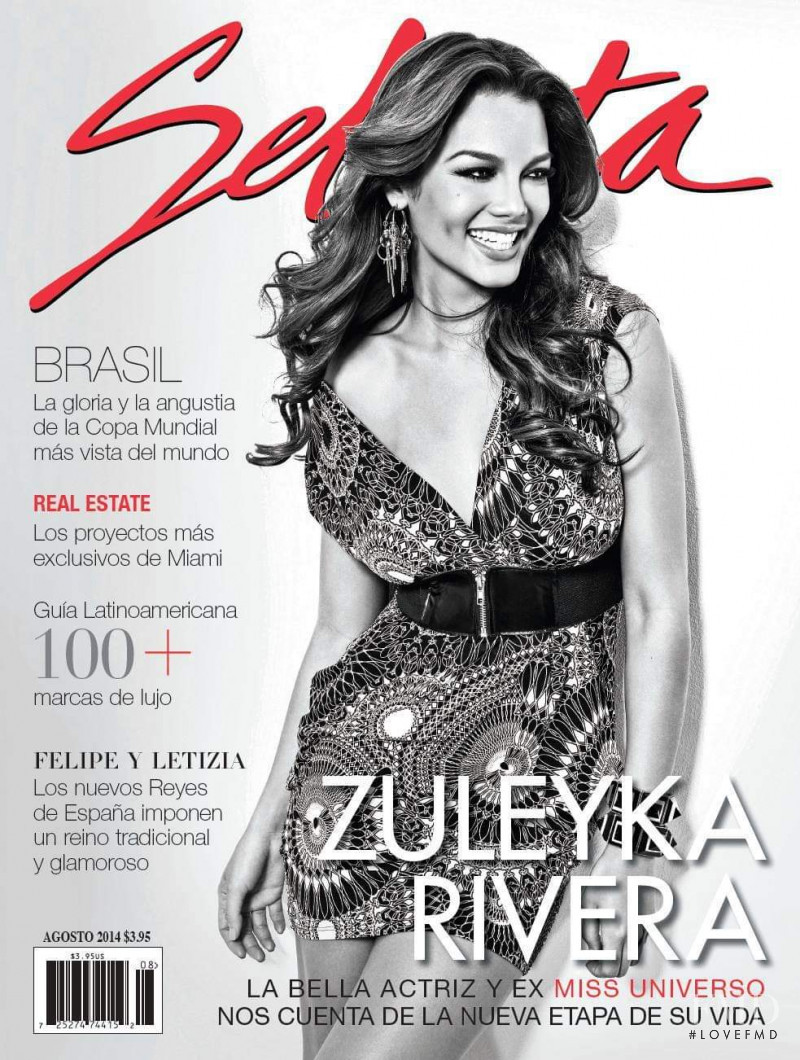 Zuleyka Rivera featured on the Selecta cover from August 2014