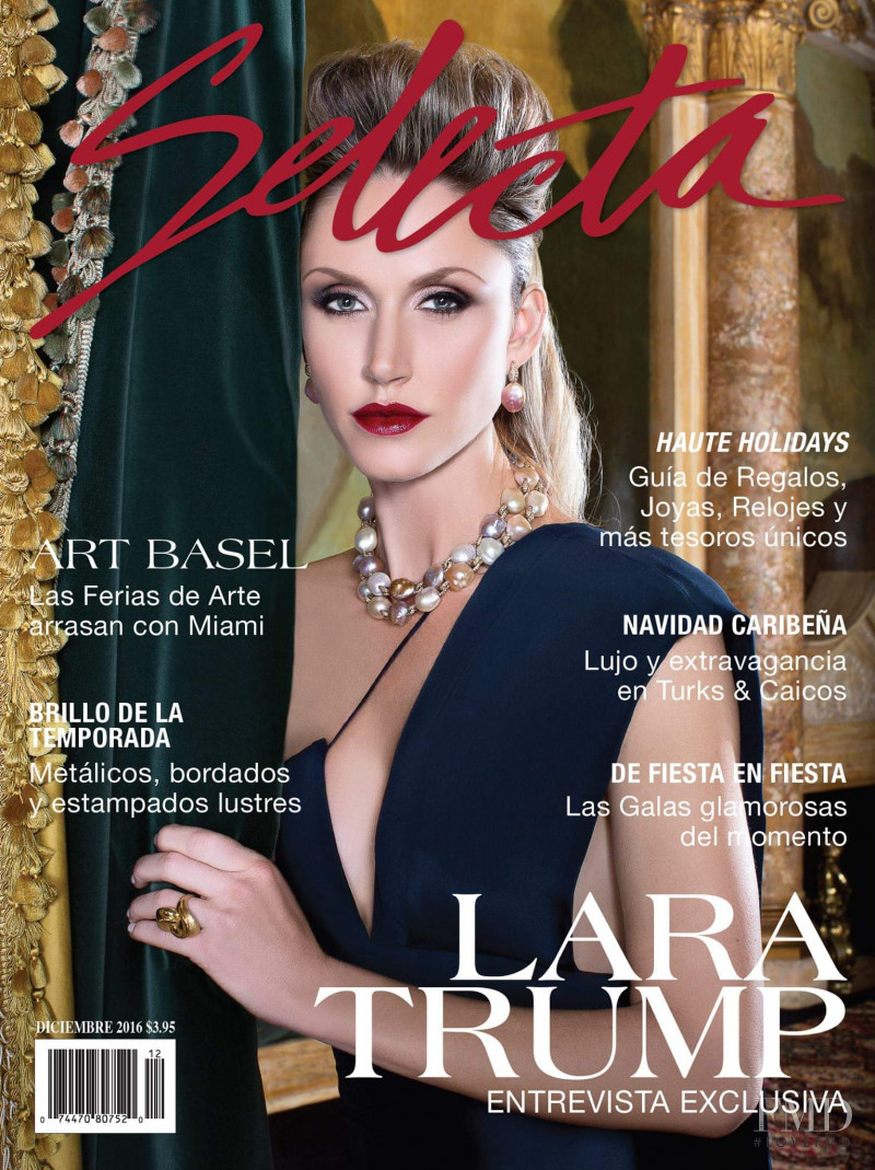 Lara Trump featured on the Selecta cover from December 2016
