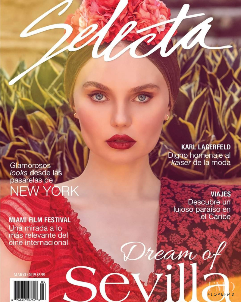 Elena Matei featured on the Selecta cover from March 2019