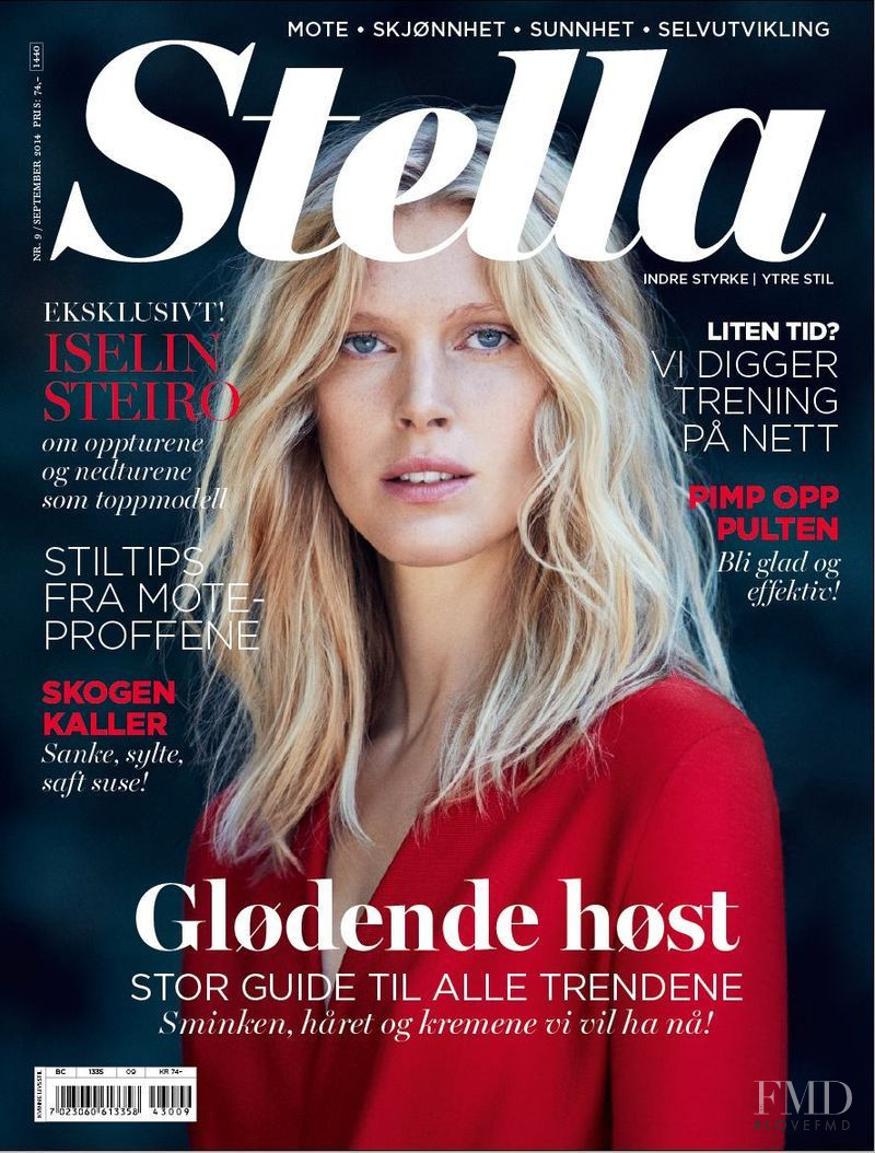 Iselin Steiro featured on the Stella Norway cover from September 2014