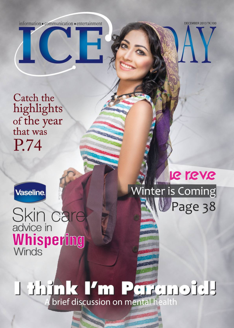  featured on the Ice Today cover from December 2013