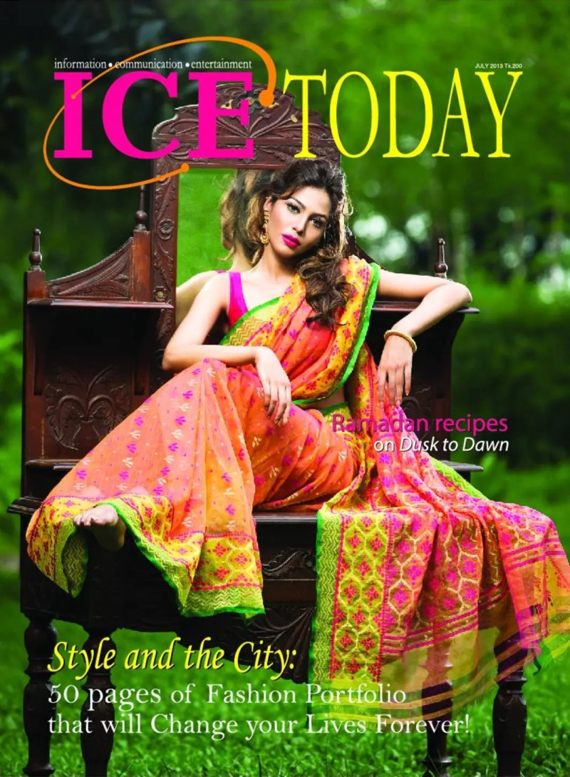 Shaon Priyanka featured on the Ice Today cover from July 2013