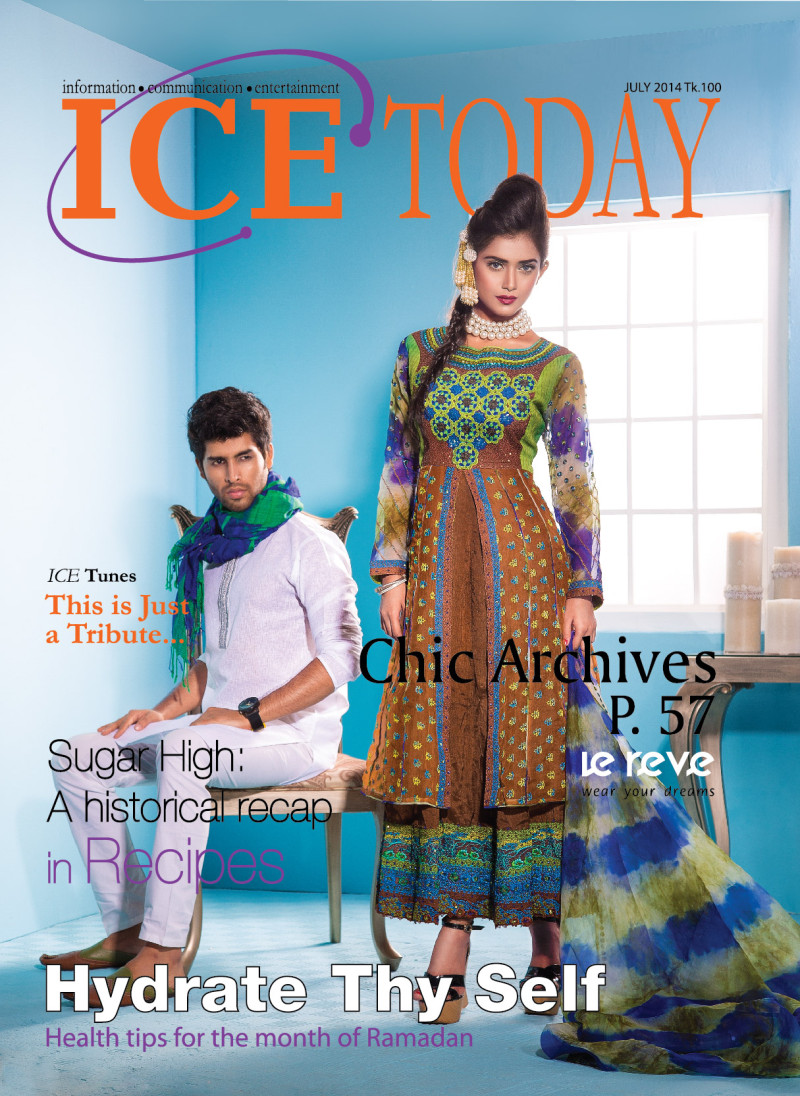  featured on the Ice Today cover from July 2014