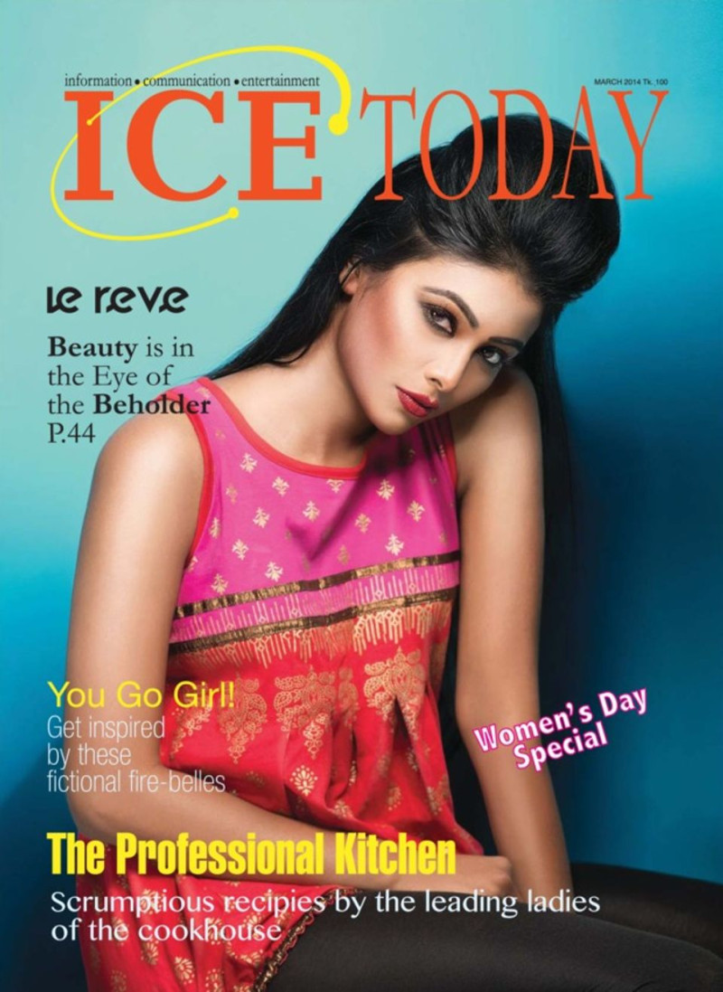  featured on the Ice Today cover from March 2014