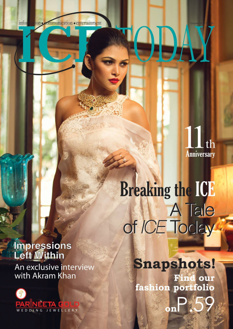 Peya Jannatul featured on the Ice Today cover from October 2014
