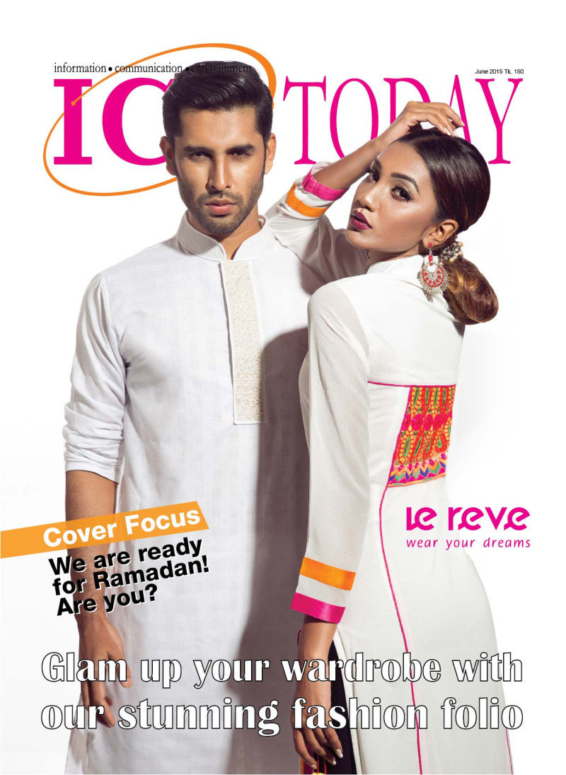 Sunerah, Nahid featured on the Ice Today cover from June 2015