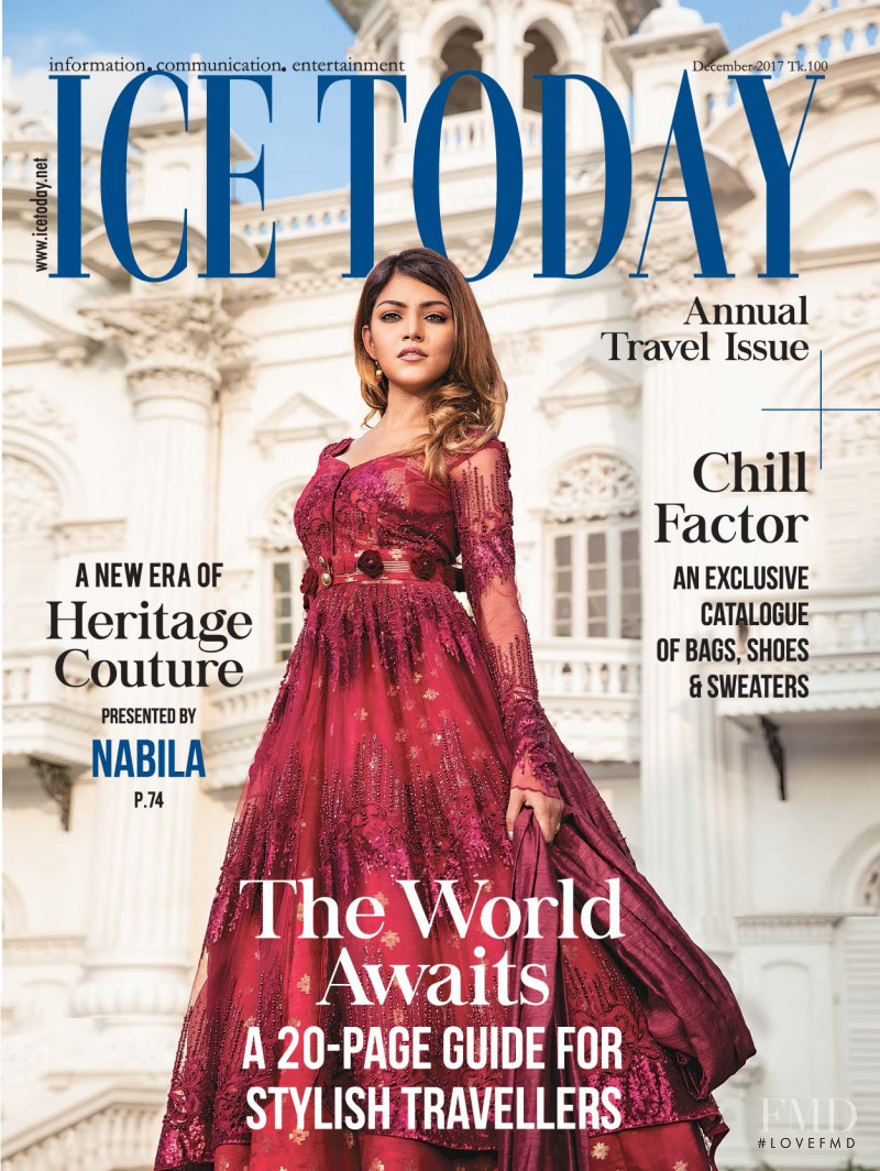 Peya Jannatul featured on the Ice Today cover from December 2017