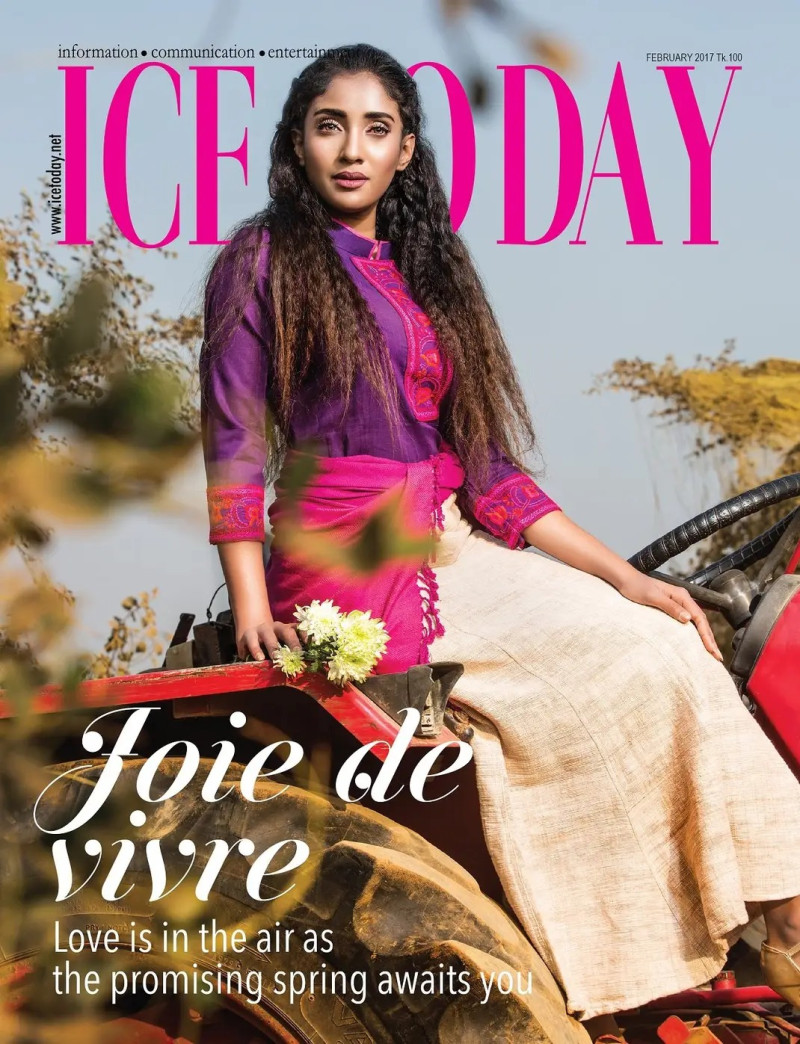 Tangia Zaman Methila featured on the Ice Today cover from February 2017
