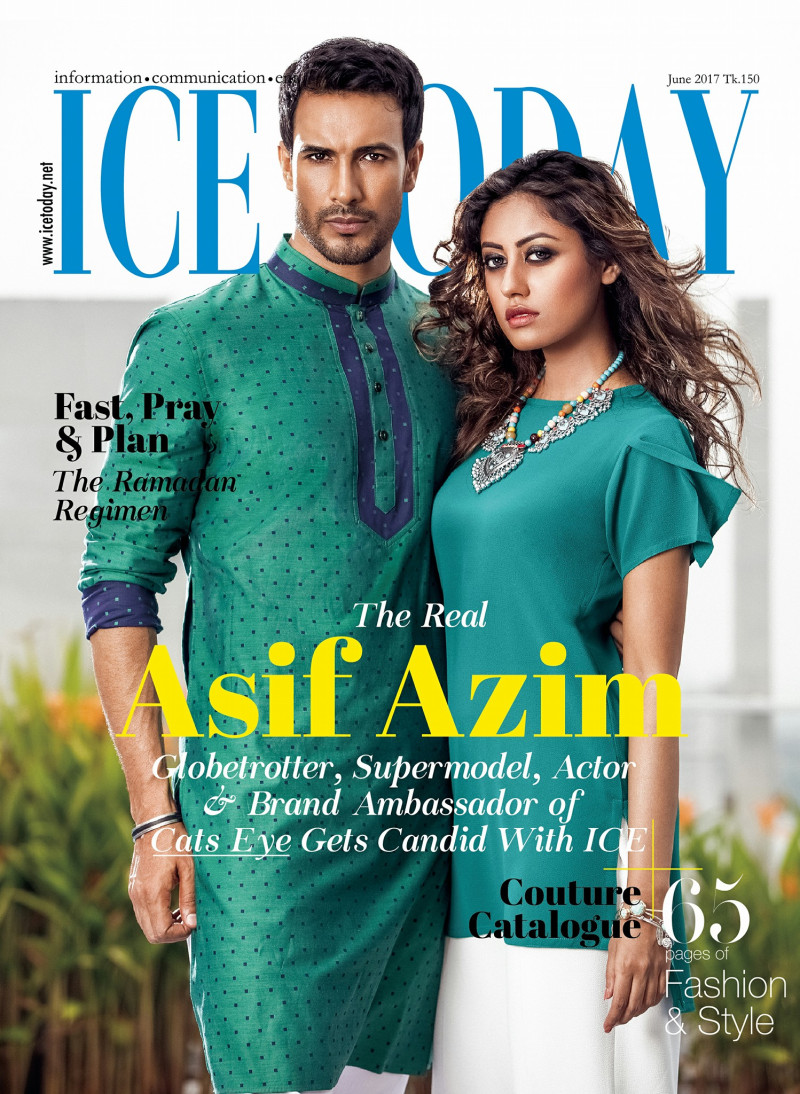 Asif Azim, Tahania Islam Oshin featured on the Ice Today cover from June 2017