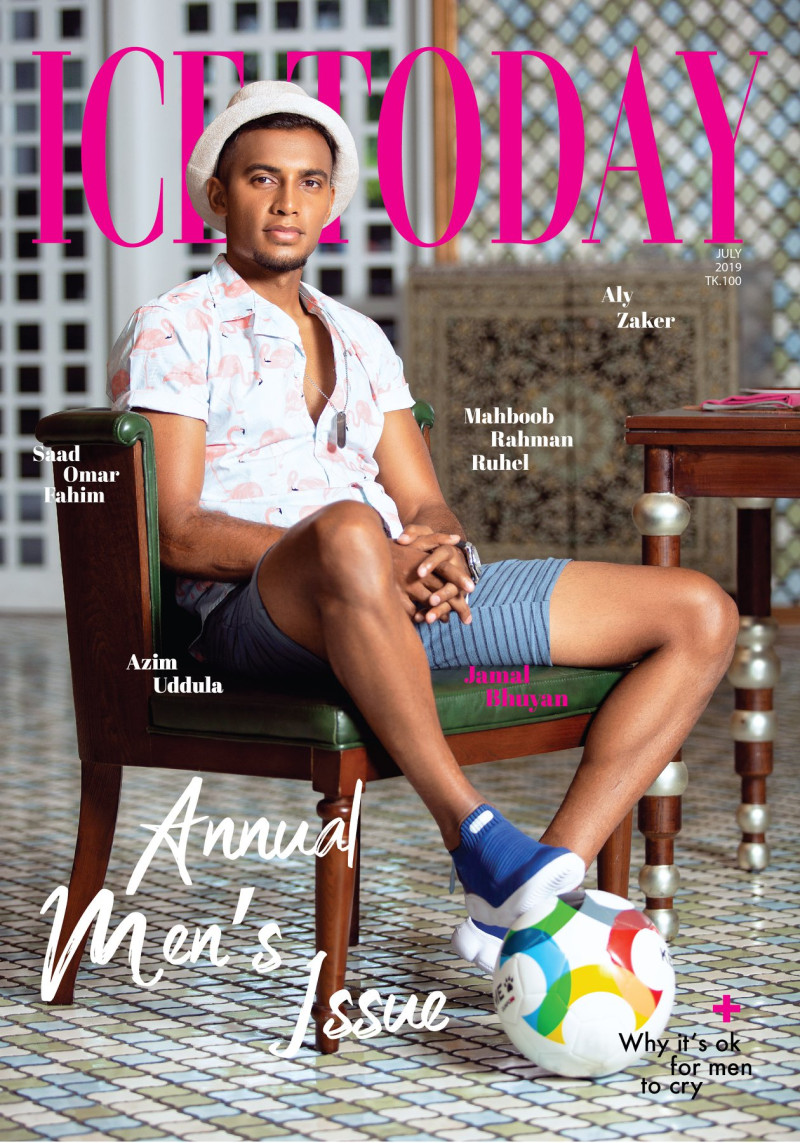 Jamal Bhuyan featured on the Ice Today cover from July 2019