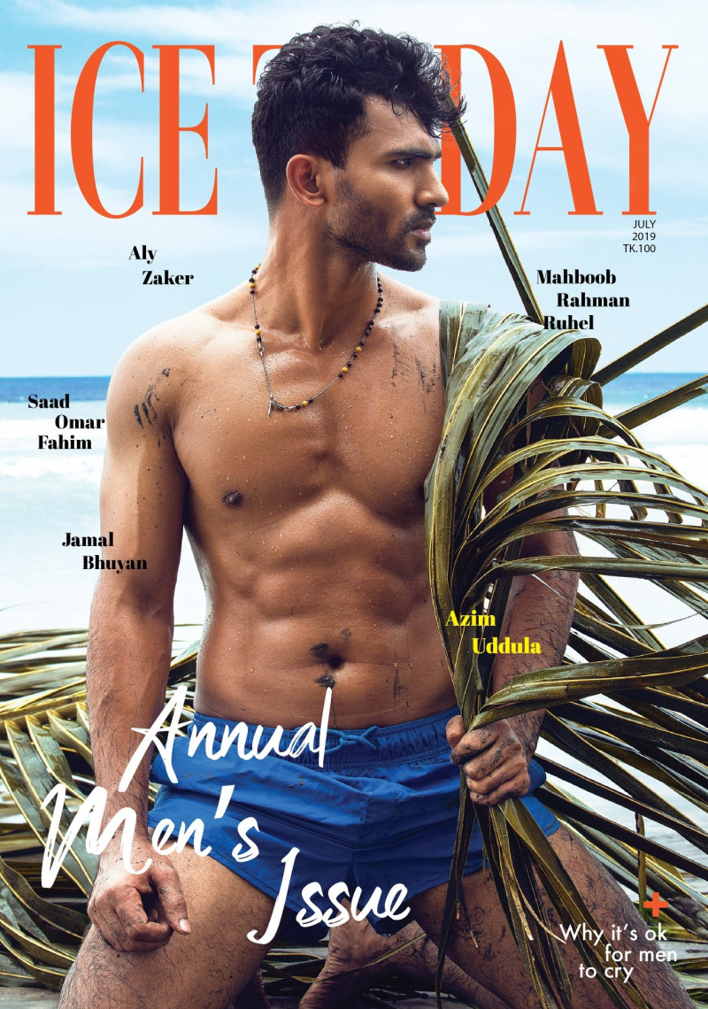 Azim Uddula featured on the Ice Today cover from July 2019