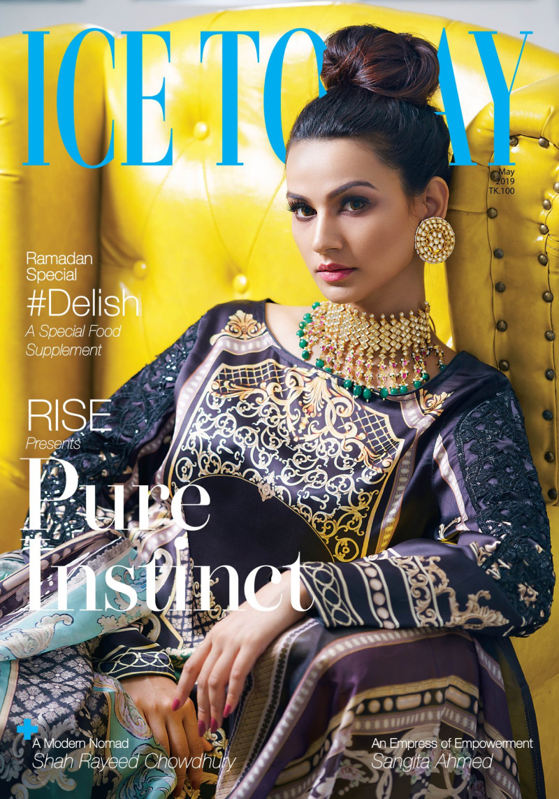 Mim featured on the Ice Today cover from May 2019