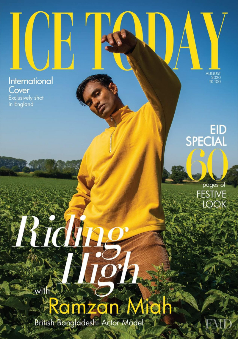 Ramzan Miah featured on the Ice Today cover from August 2020