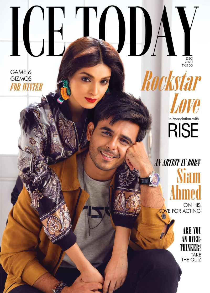 Siam Ahmed, Sharlina Hossain featured on the Ice Today cover from December 2020