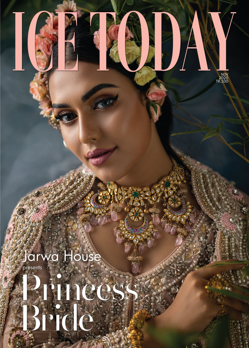 Nusraat Faria Mazhar featured on the Ice Today cover from November 2020