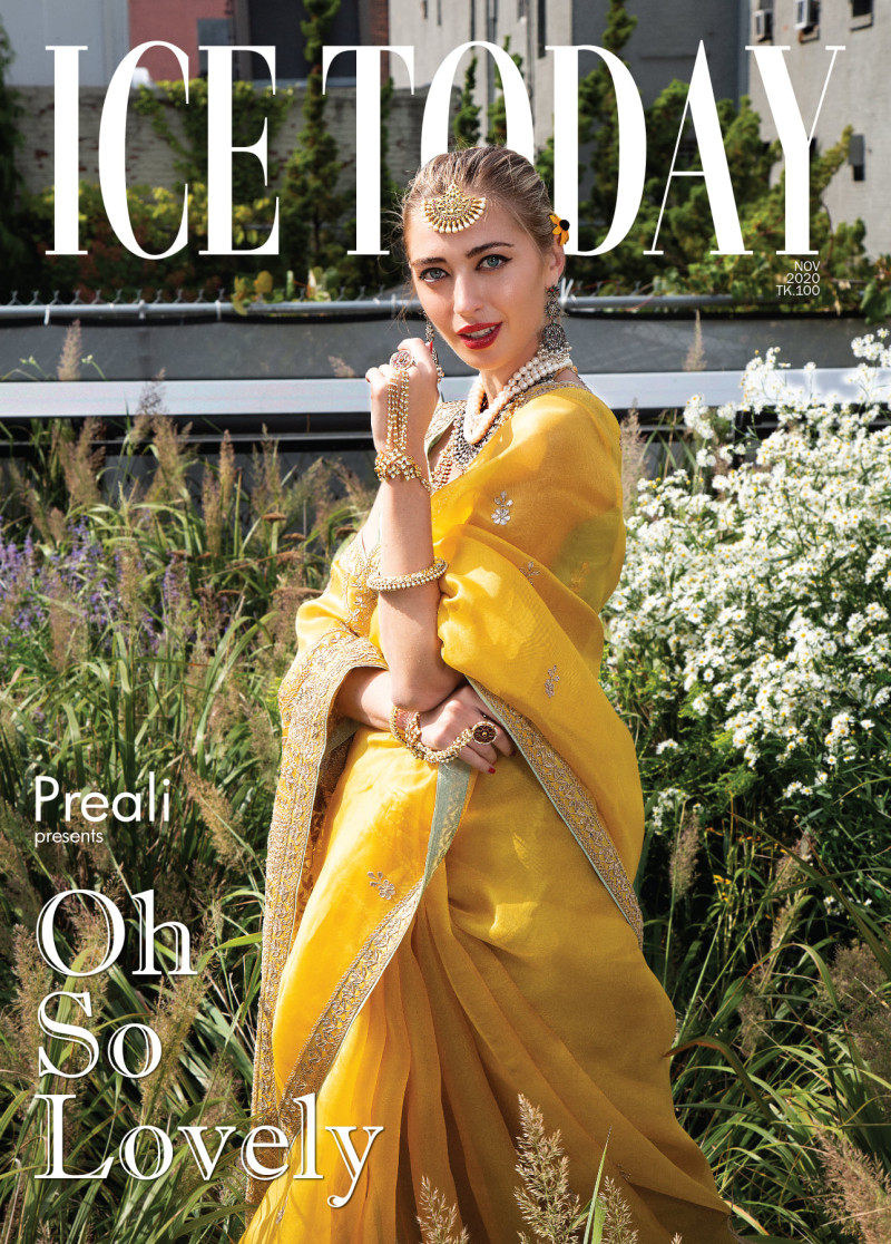 Emma featured on the Ice Today cover from November 2020