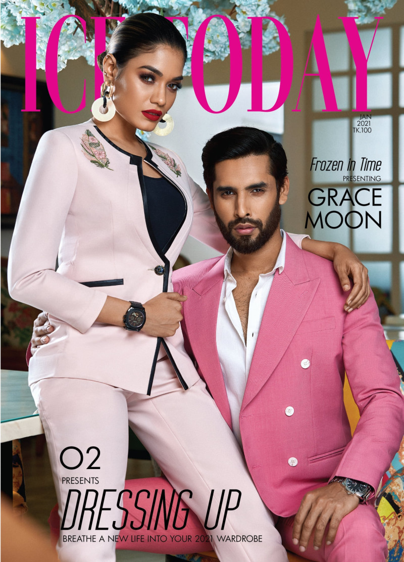 Sonia Yeasmin Isha, Nibir Adnan Nahid featured on the Ice Today cover from January 2021