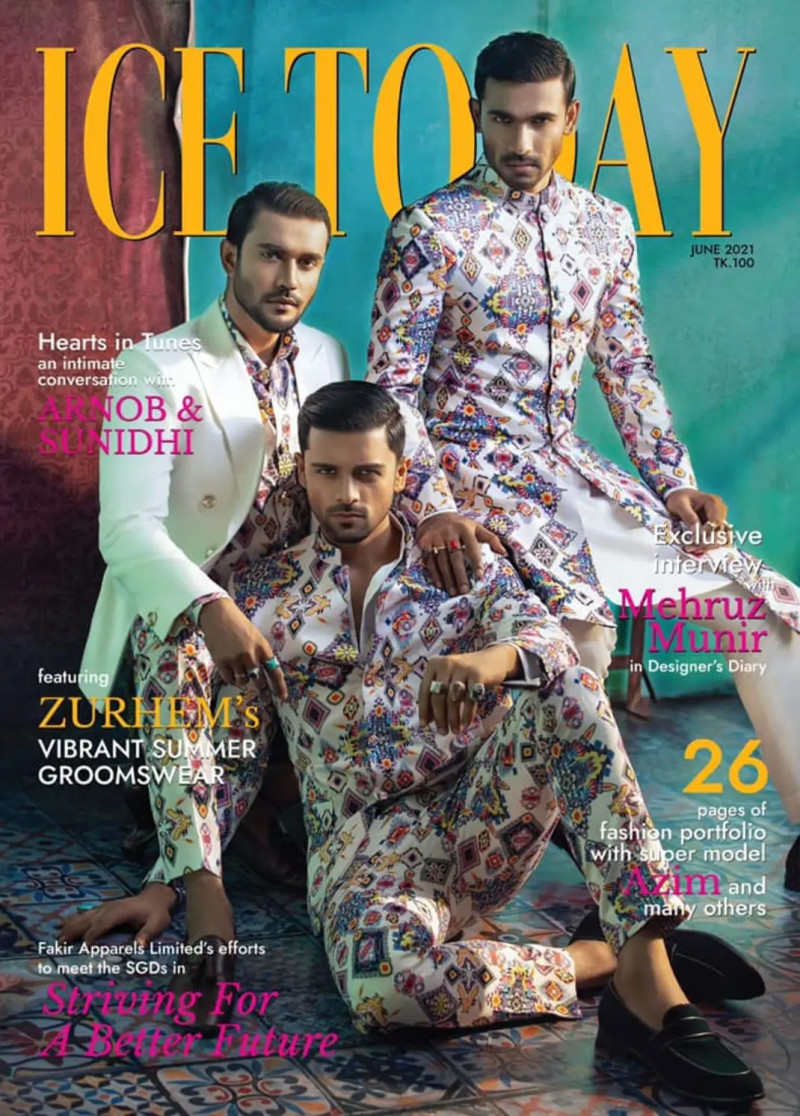  featured on the Ice Today cover from June 2021