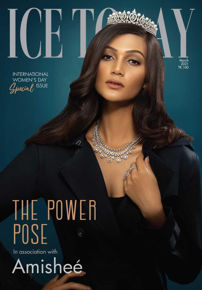 Shirin Akter Shela featured on the Ice Today cover from March 2021