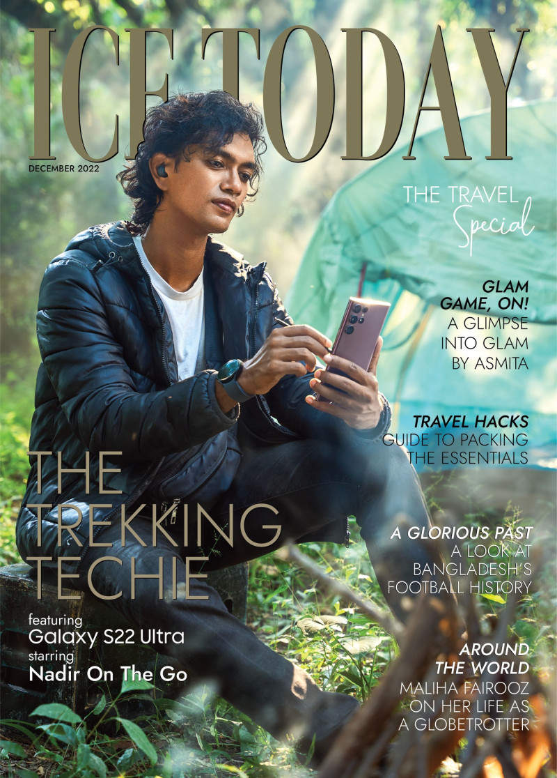 Nadir featured on the Ice Today cover from December 2022