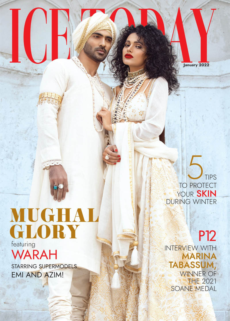 Shabnaz Sadia Emi, Azim Uddula featured on the Ice Today cover from January 2022