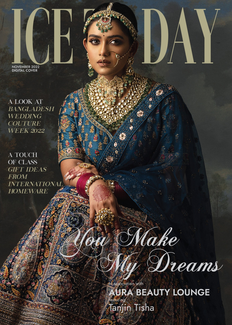 Tanjin Tisha featured on the Ice Today cover from November 2022