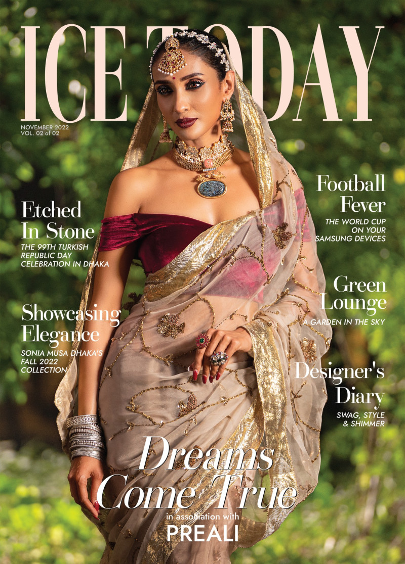Tangia Zaman Methila featured on the Ice Today cover from November 2022