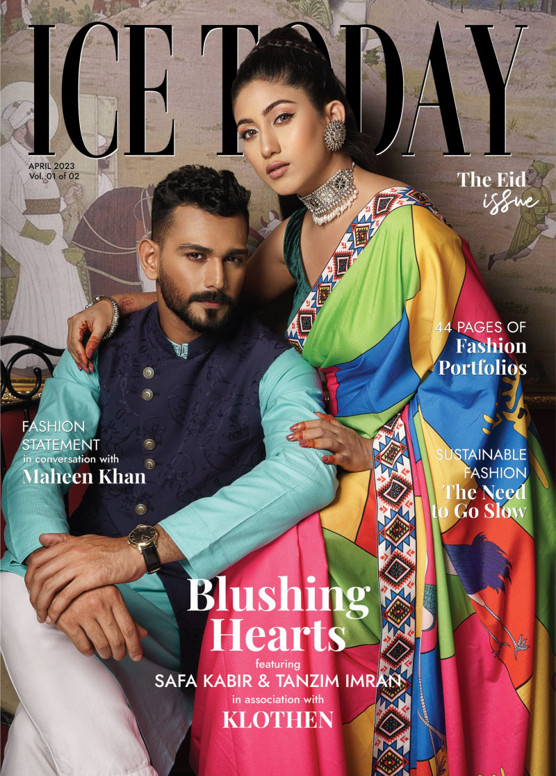 Safa Kabir , Tanzim Imran featured on the Ice Today cover from April 2023