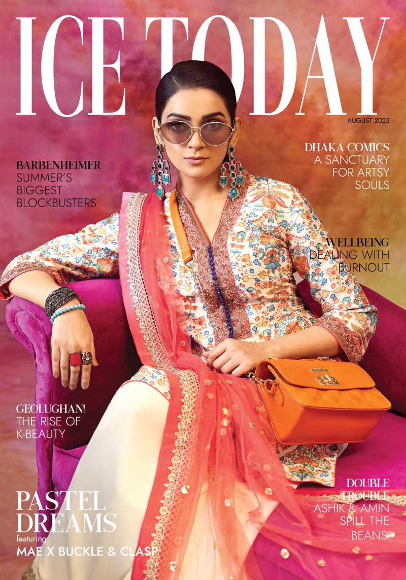 Sharlina Hossain featured on the Ice Today cover from August 2023