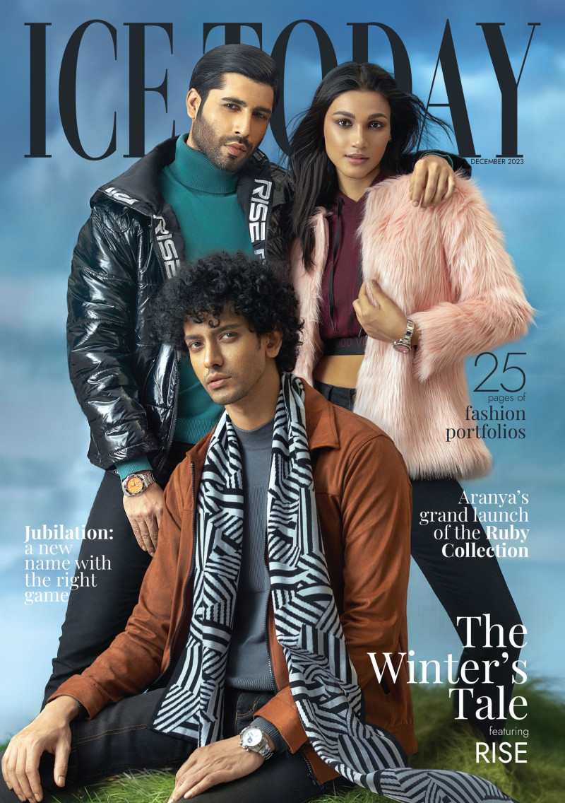 Nahid, Ronie, Shirin Akther Shela featured on the Ice Today cover from December 2023