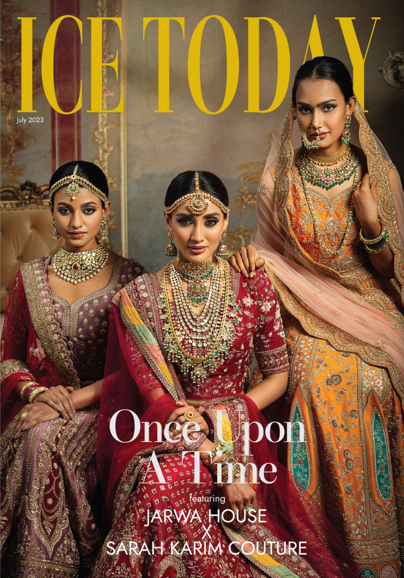 Simmi Tabassum, Tangia Zaman Methila, Fatima Yasmin Lia featured on the Ice Today cover from July 2023
