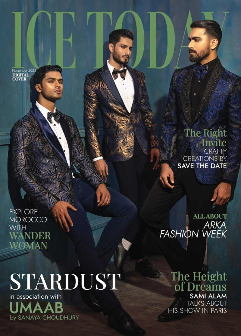 Emon, Rehan, Nahid featured on the Ice Today cover from November 2023