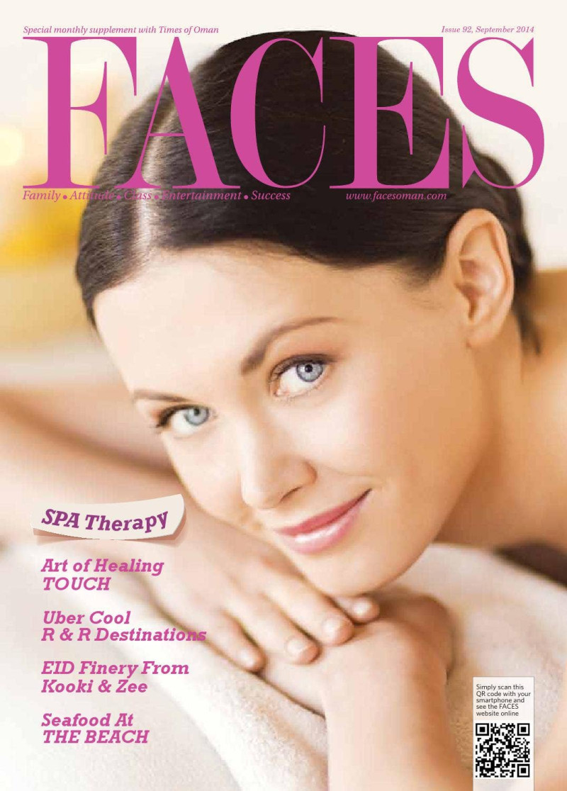  featured on the Faces Oman cover from September 2014