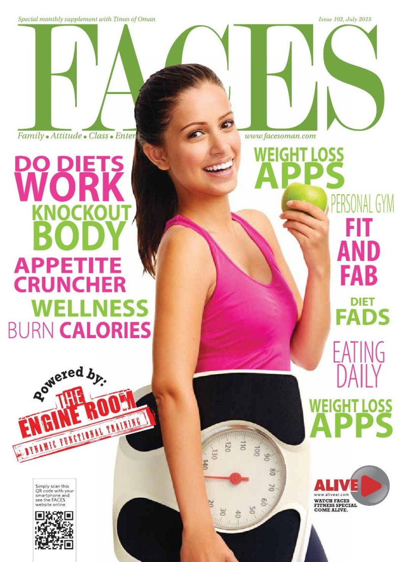  featured on the Faces Oman cover from July 2015