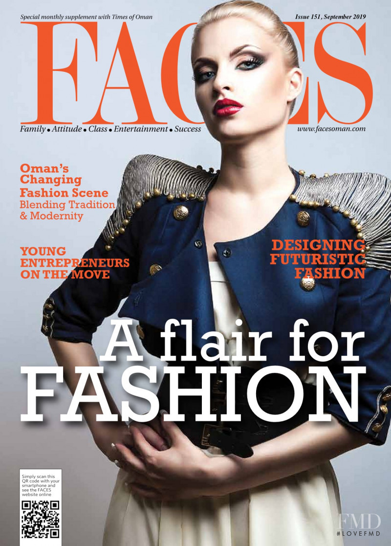  featured on the Faces Oman cover from September 2019