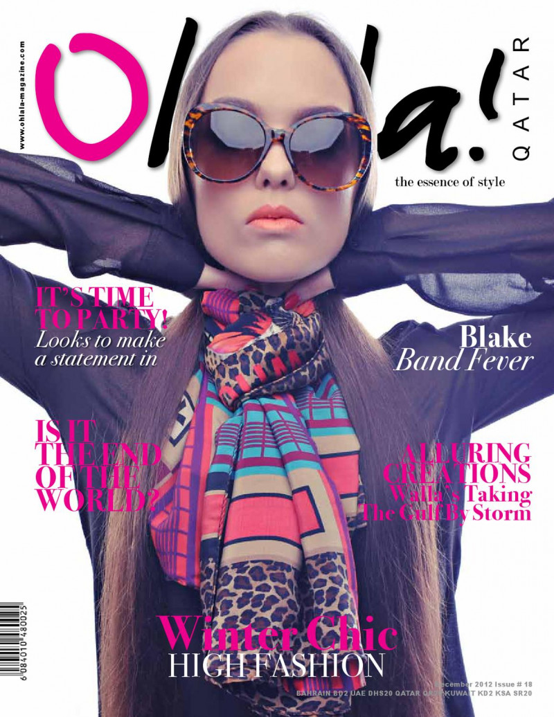 featured on the Ohlala Qatar cover from December 2012