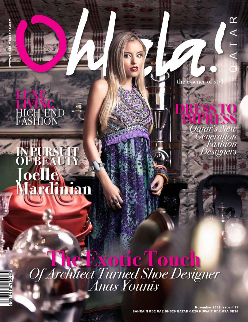  featured on the Ohlala Qatar cover from November 2012