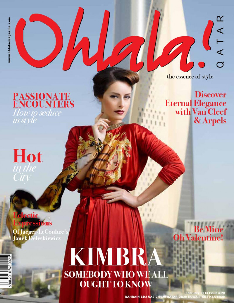  featured on the Ohlala Qatar cover from February 2013