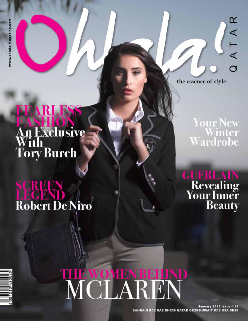  featured on the Ohlala Qatar cover from January 2013