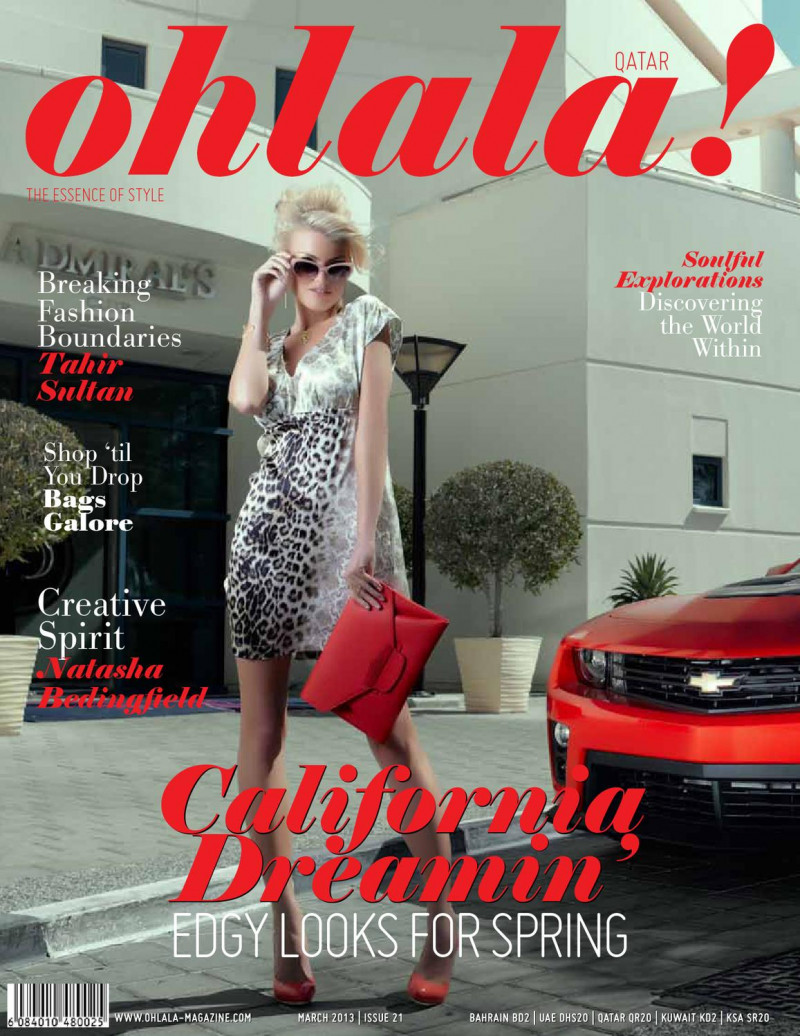  featured on the Ohlala Qatar cover from March 2013