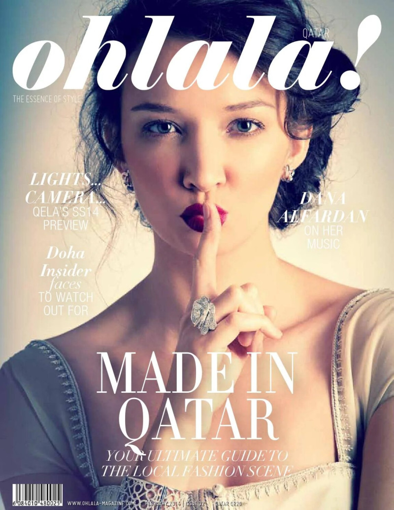  featured on the Ohlala Qatar cover from February 2014