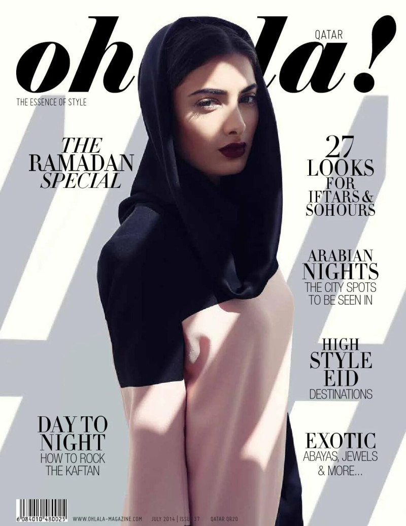  featured on the Ohlala Qatar cover from July 2014