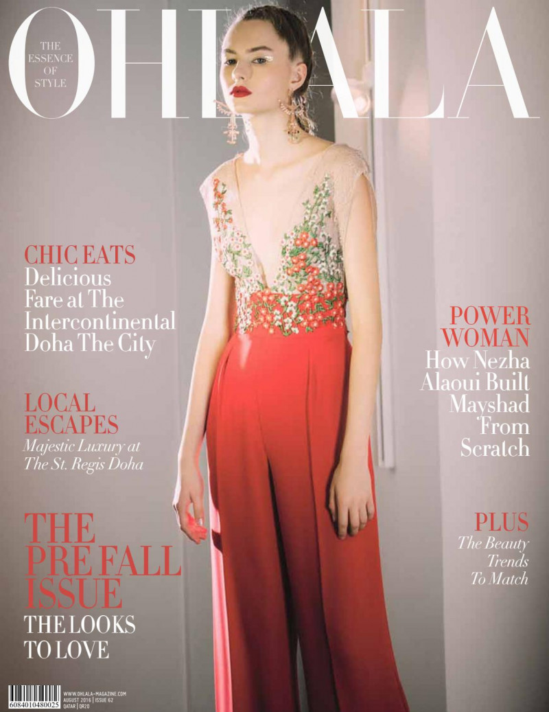  featured on the Ohlala Qatar cover from August 2016