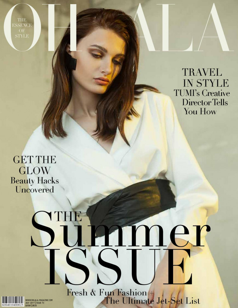  featured on the Ohlala Qatar cover from July 2017
