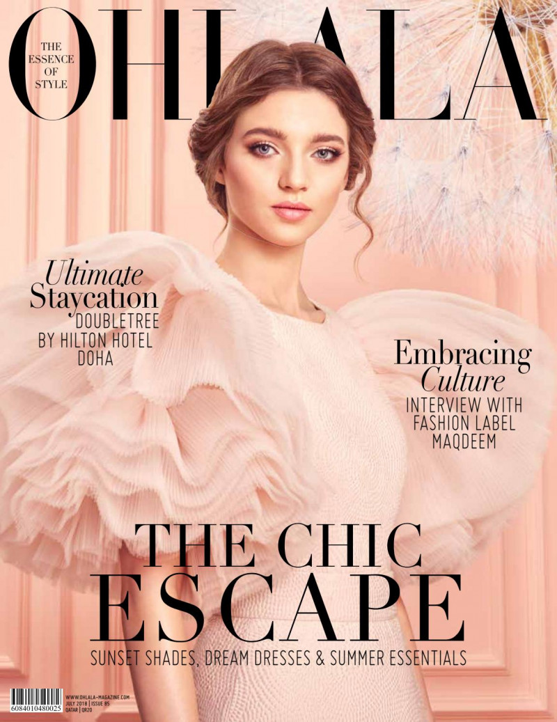  featured on the Ohlala Qatar cover from July 2018